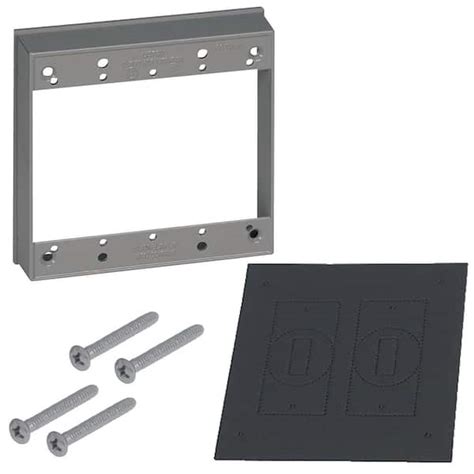 2 gang weatherproof electrical outlet box extension ring gray|2 gang metal work box.